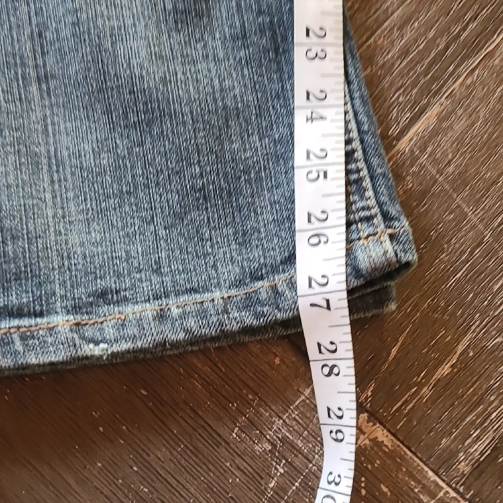 Vintage 90's Z.Cavaricci Women's Plus Low Rise Flare Med Wash Blue Jeans 20